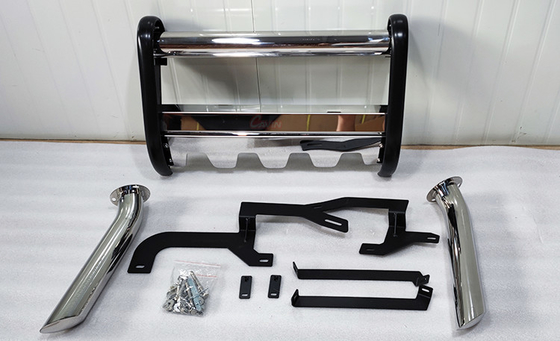 ซื้อ ODM 2018 Silverado Ford Raptor กันชนหน้าวัสดุสแตนเลสสีเงิน online manufacture