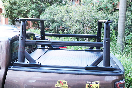 ซื้อ รถกระบะปรับระดับได้บนชั้นดาดฟ้าผู้ให้บริการขนส่งสินค้า Dodge Ram Bed Roll Bar 4x4 online manufacture