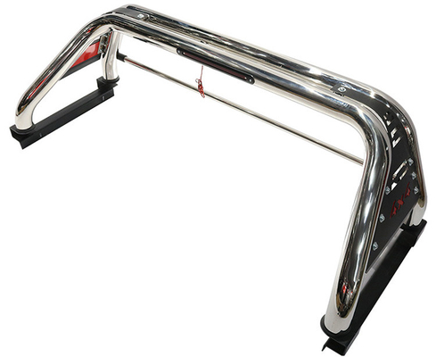 ซื้อ 4x4 Black อุปกรณ์เสริมสแตนเลสสปอร์ตโรลบาร์สำหรับ Hilux Rocco online manufacture
