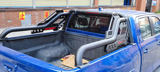 รถกระบะสปอร์ต Toyota Tacoma Roll Bar Nissan Navara Np300 พร้อมไฟ LED