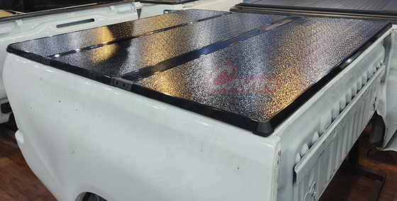 อลูมิเนียมอัลลอยด์ Trifold Pick Up Roller Lid Bar สำหรับ Hilux Revo Vigo