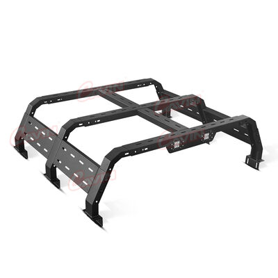 4x4 Offroad Heavy Duty Steel Adjustable Truck Bed Rack 500KG for F150, Ram 1500,Tundra,Silverado 1500, GMC Sierra 1500,Titan