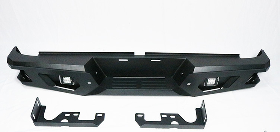 Hilux Revo Auto Stepside กันชนท้ายกระบะขั้นบันไดพร้อมไฟ LED